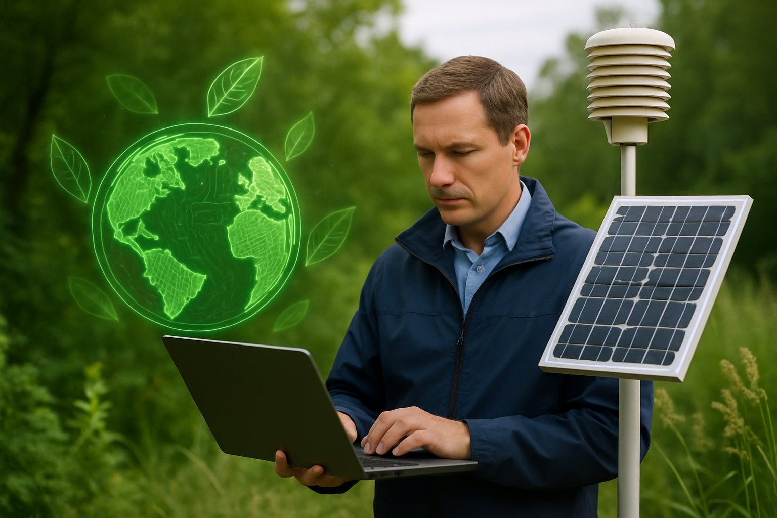 IA en el medio ambiente: soluciones inteligentes para combatir el cambio climático
