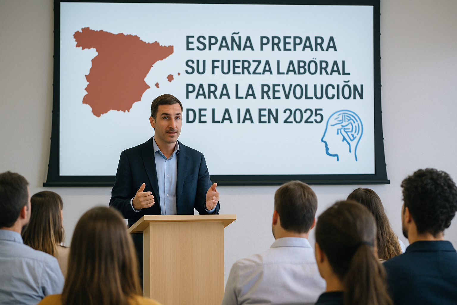 España prepara su fuerza laboral para la revolución de la IA en 2025
