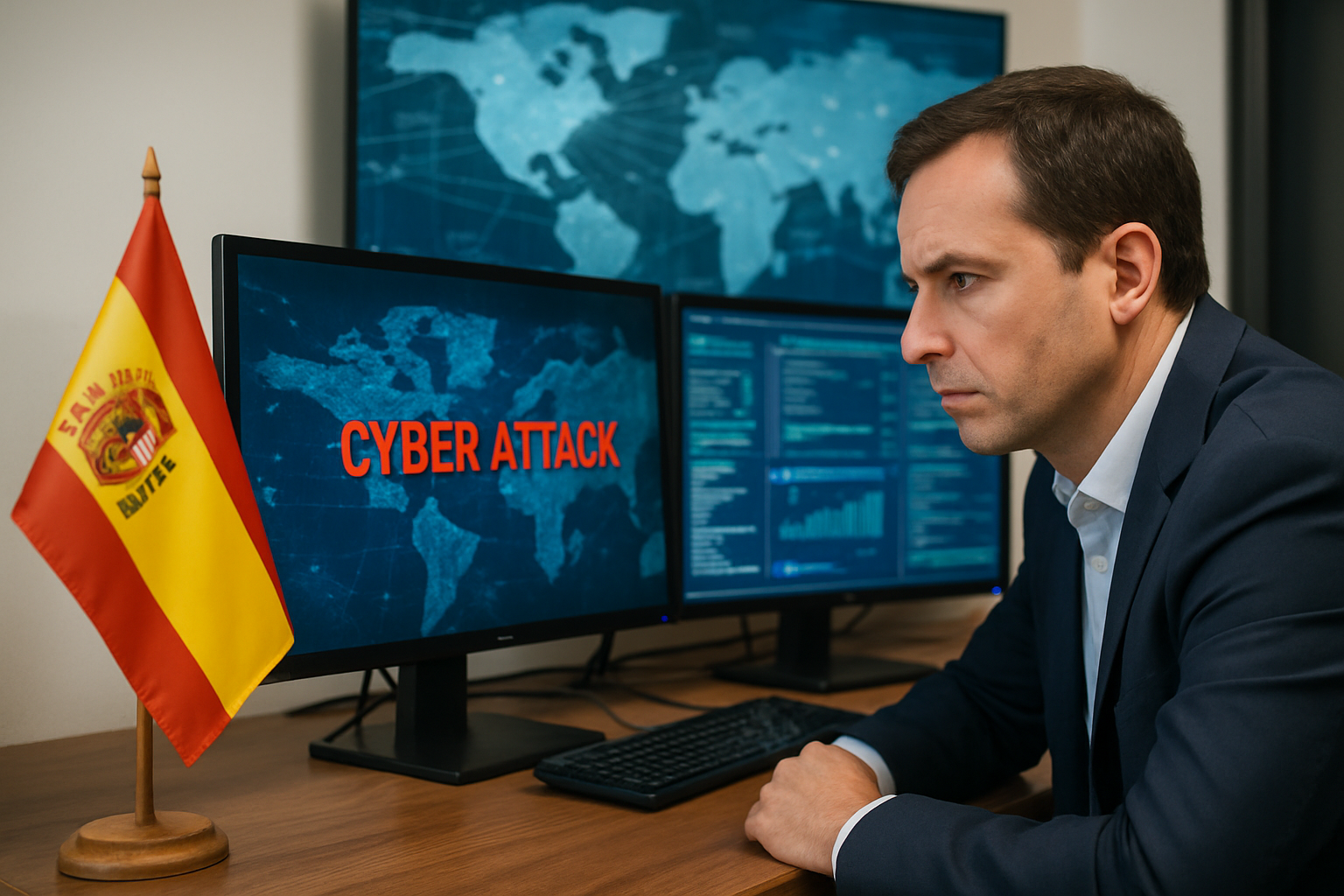 España actualiza su estrategia para combatir ciberataques en sectores estratégicos