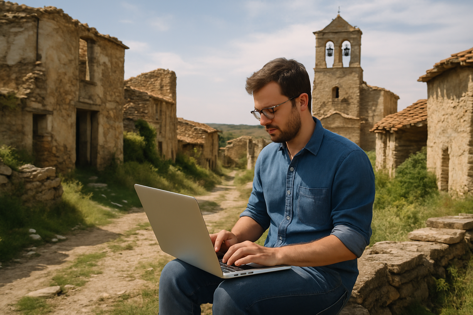 Tecnología y cultura revitalizan pueblos abandonados en la España vaciada 2025